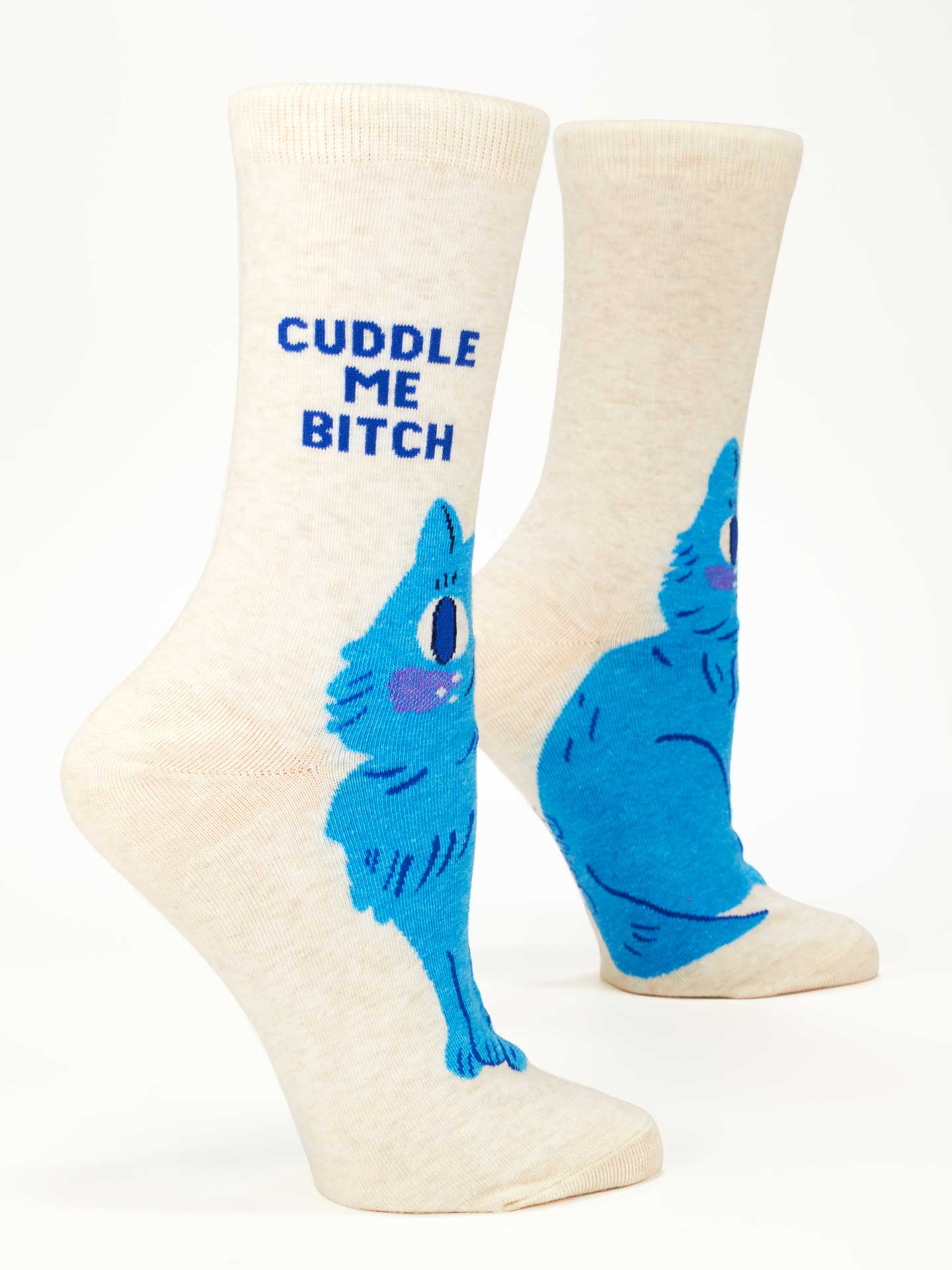 Cuddle Me, Bitch Women's Crew Socks