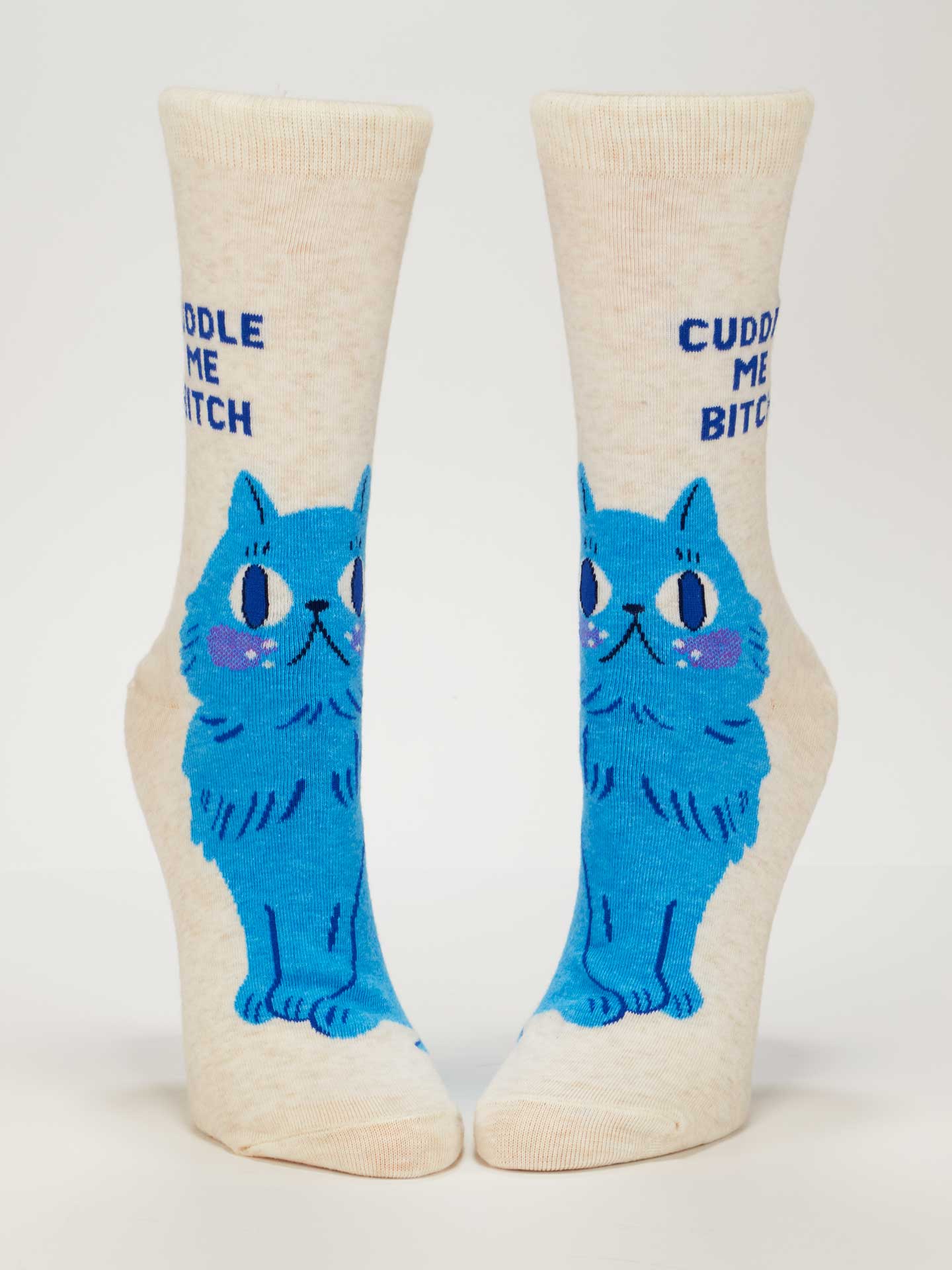 Cuddle Me, Bitch Women's Crew Socks