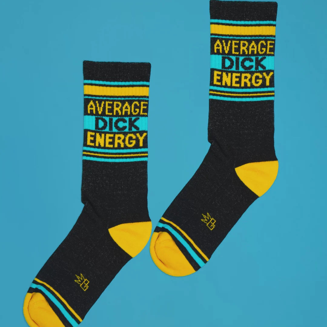Average Dick Energy Gym Socks