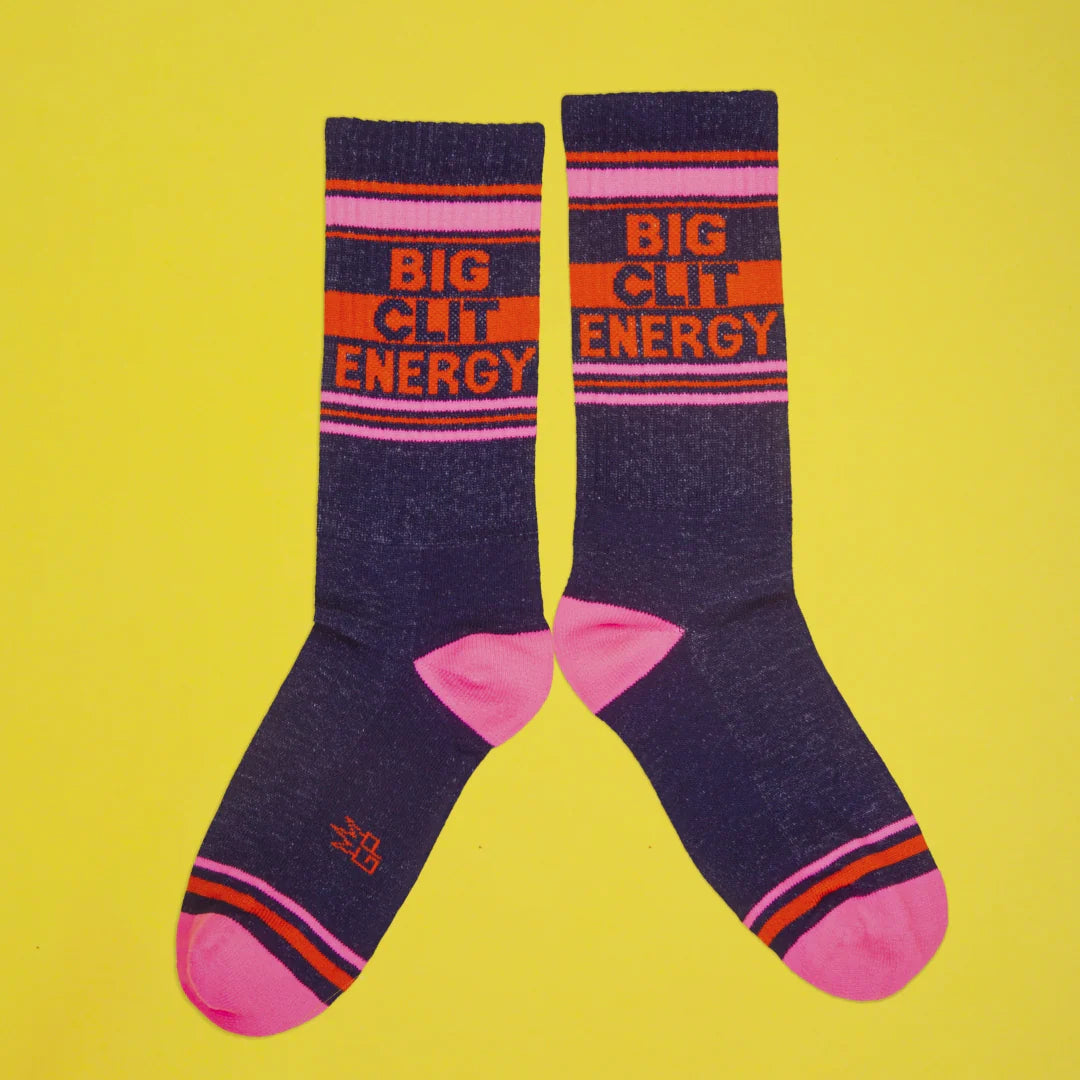 Big Clit Energy Gym Socks