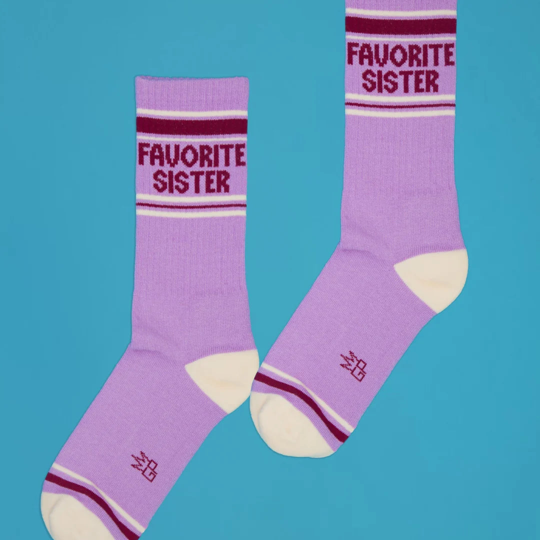 Favorite Sister Gym Socks