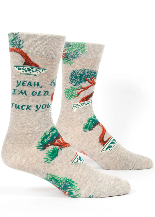 Yeah, I'm Old, Fuck You Crew Socks
