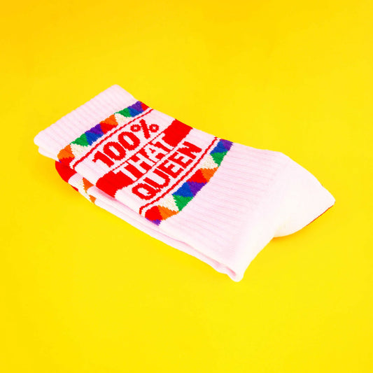 100% That Queen Socks