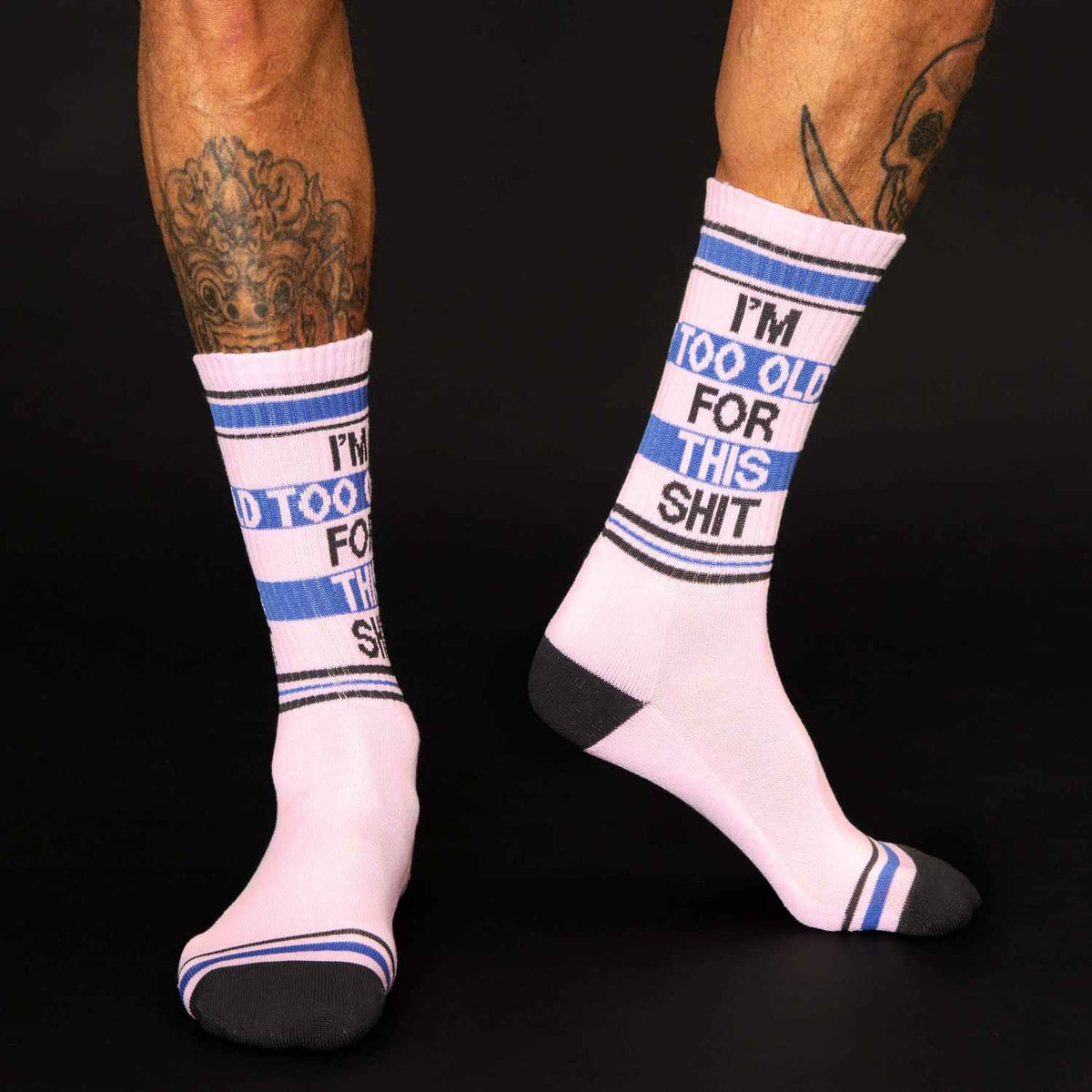 I'm Too Old For This Shit Gym Socks