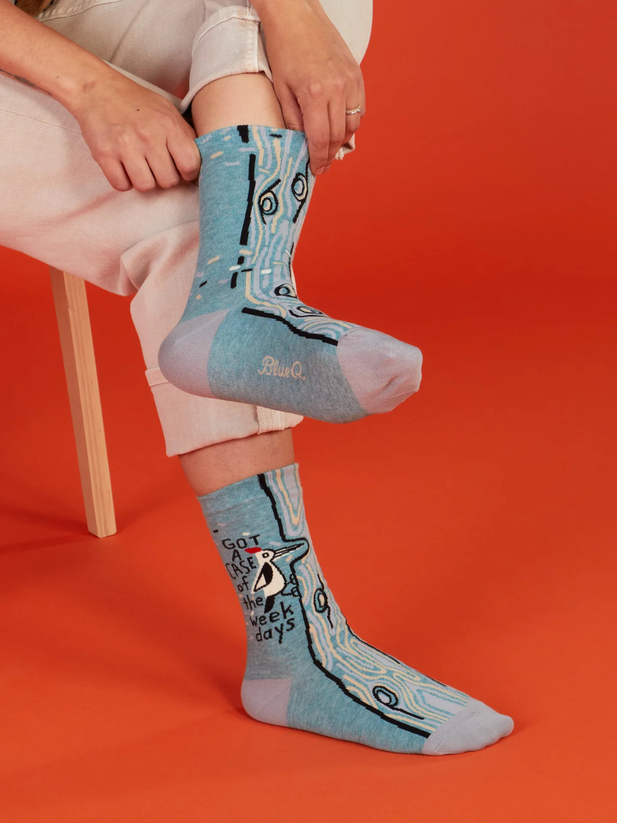 Got A Case Of The Weekdays Crew Socks